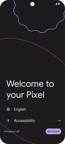 Press the field next to the language icon.