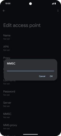 Key in http://www.vodafone.ie/mms and press OK.
