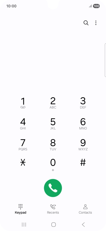 Press Keypad. Press Keypad.