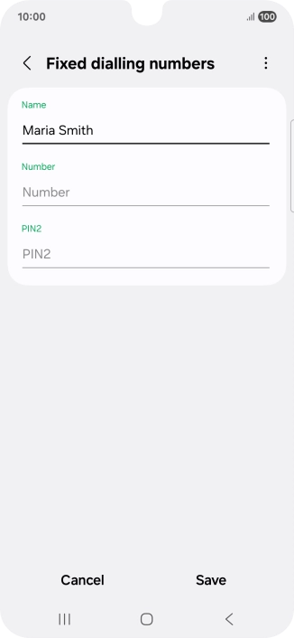 Press Number and key in the required phone number. Press Number and key in the required phone number.