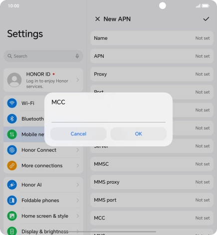 Key in 234 and press OK. Key in 234 and press OK.
