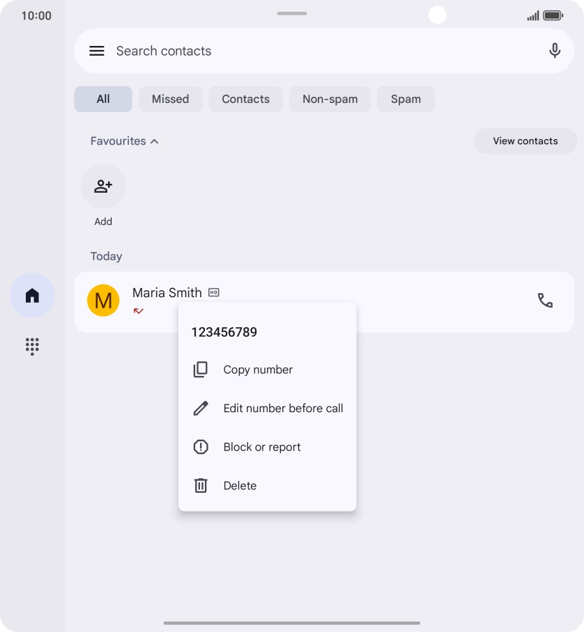 Press Block/report spam. Press Block/report spam.