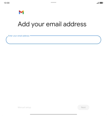 Press the field below 