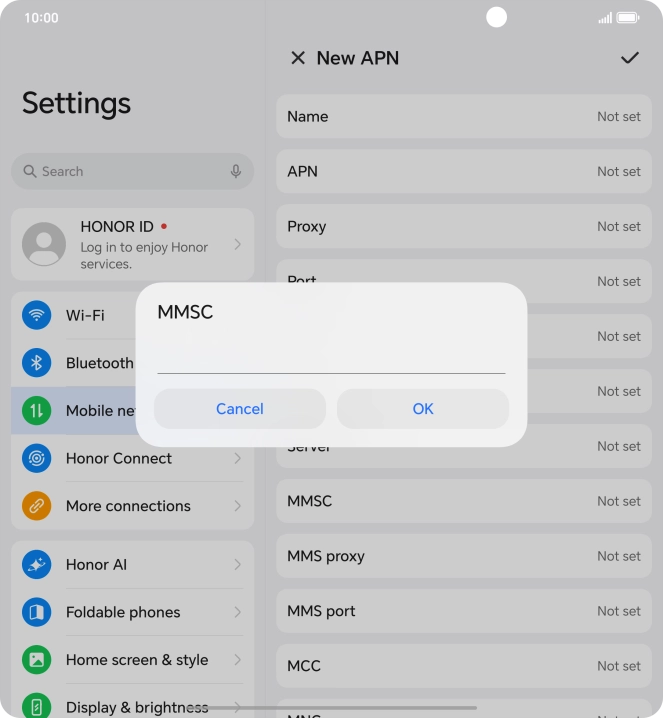 Key in http://mms.vodafone.co.uk/servlets/mms and press OK. Key in http://mms.vodafone.co.uk/servlets/mms and press OK.