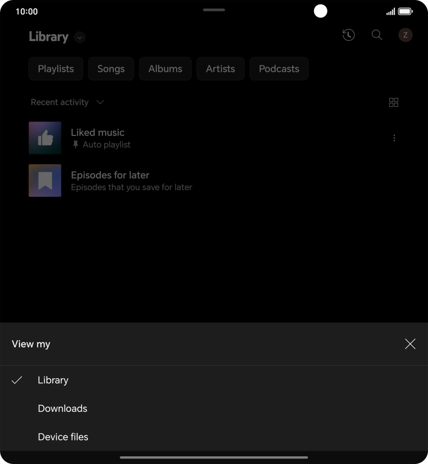 Press the required category and go to the required audio file. Press the required category and go to the required audio file.