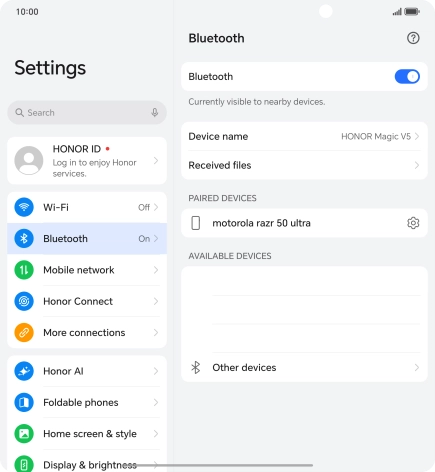 Slide your finger upwards starting from the bottom of the screen to return to the home screen.
