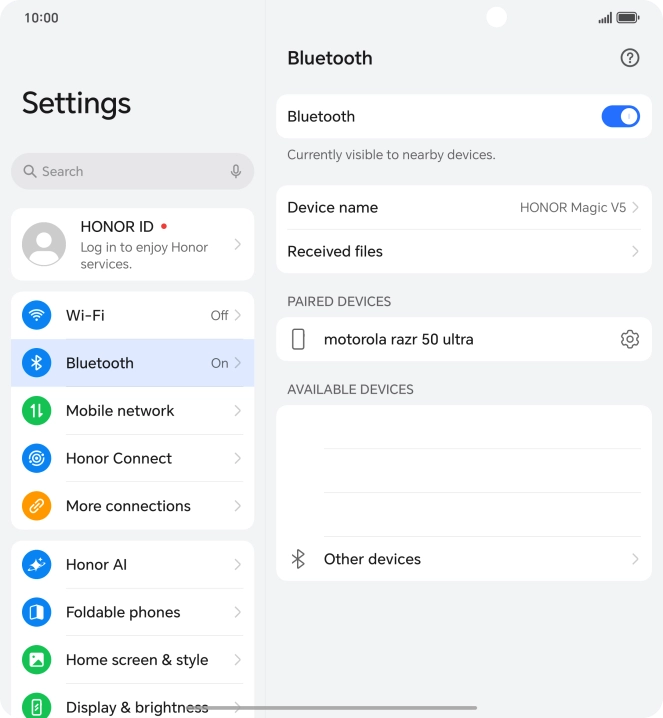Slide your finger upwards starting from the bottom of the screen to return to the home screen.