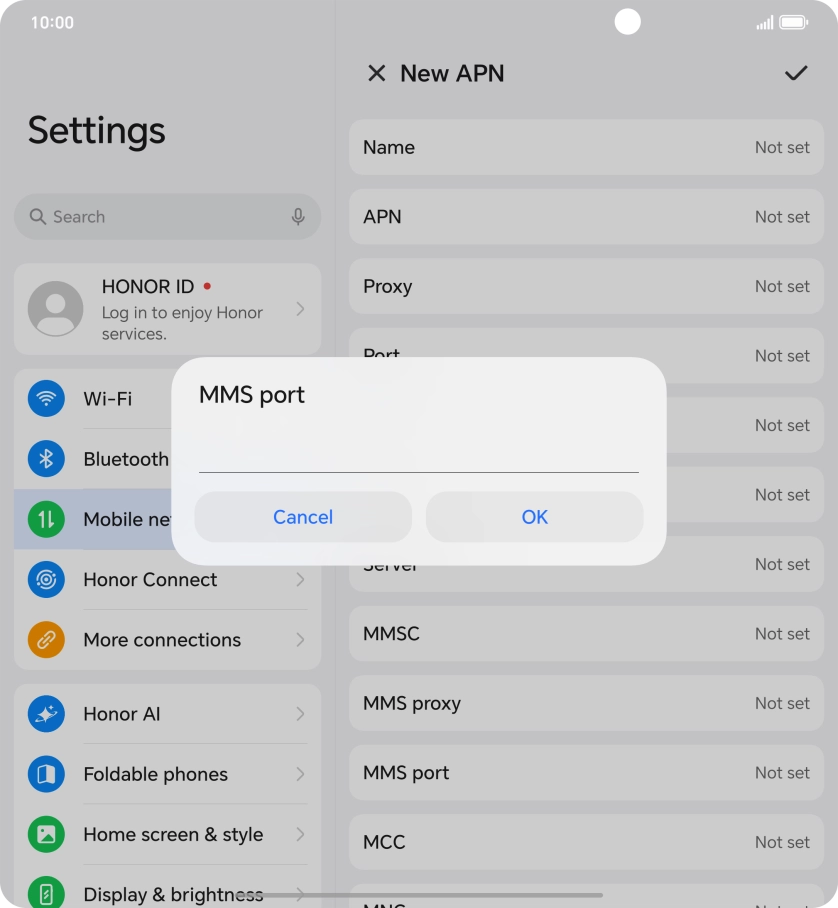 Key in 8799 and press OK. Key in 8799 and press OK.