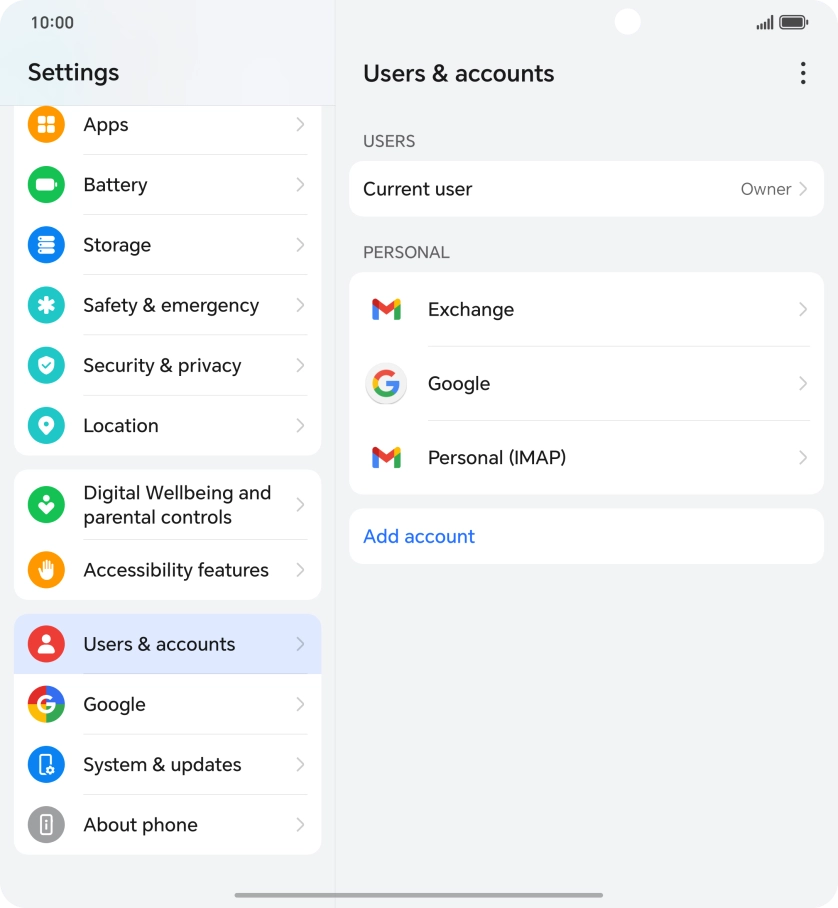 Slide your finger upwards starting from the bottom of the screen to return to the home screen.