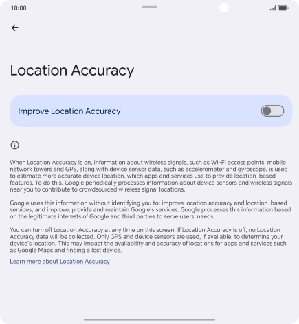 If you press the indicator next to If you press the indicator next to