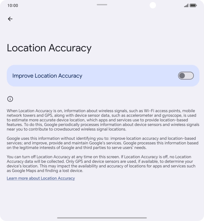 If you press the indicator next to If you press the indicator next to