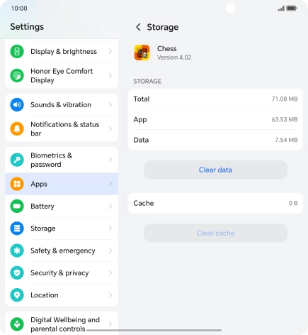Slide your finger upwards starting from the bottom of the screen to return to the home screen.