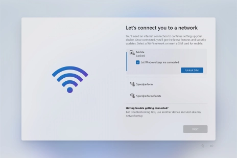 If your SIM is locked, click Unlock SIM.