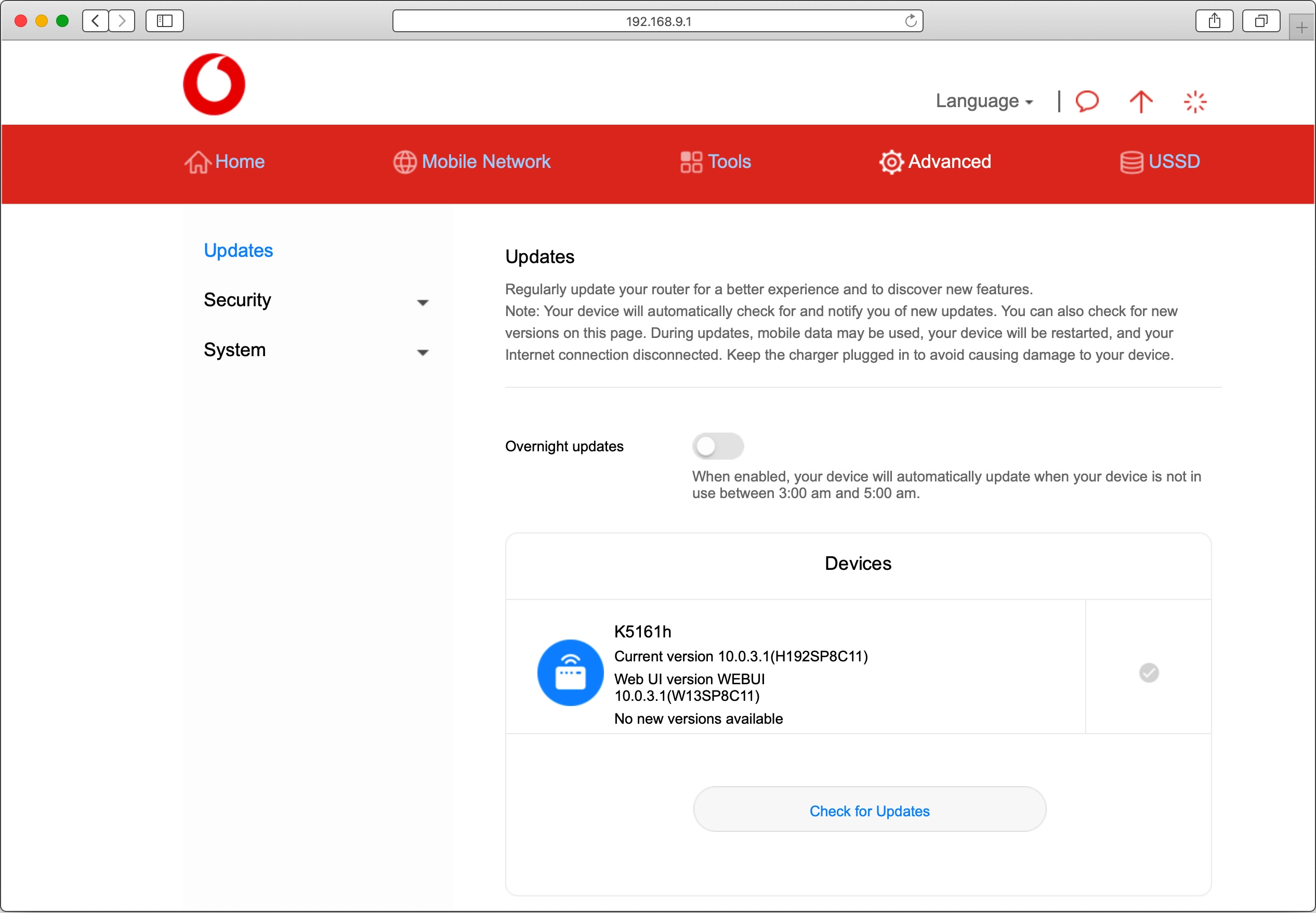 Click the indicator next to 
