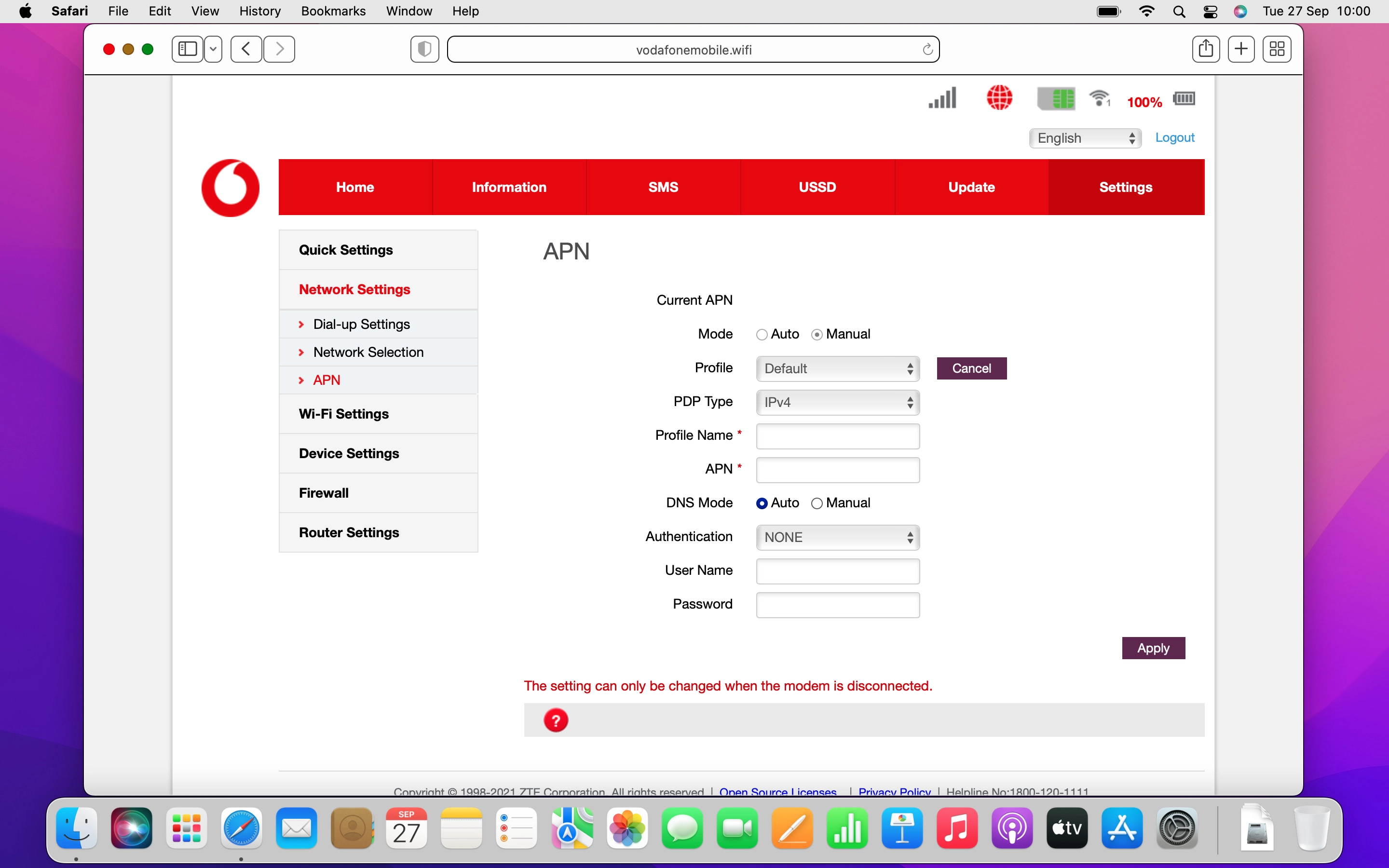 Click the drop down list next to 