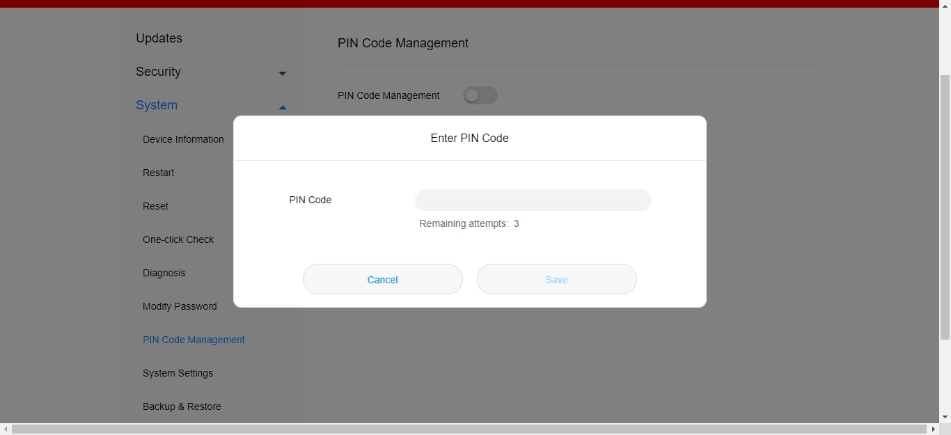 Click the field next to 