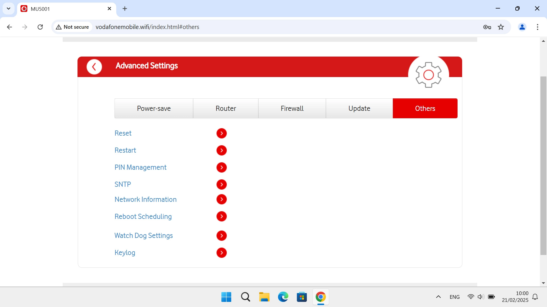Click PIN Management.