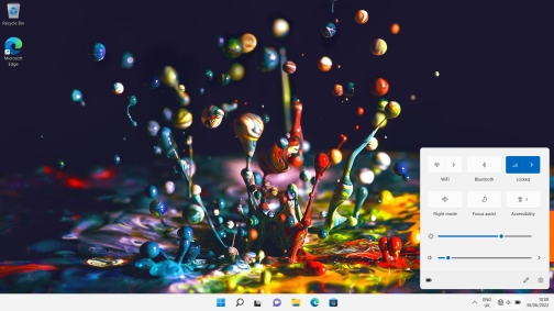 If your SIM is locked, click arrow right next to the mobile network icon.