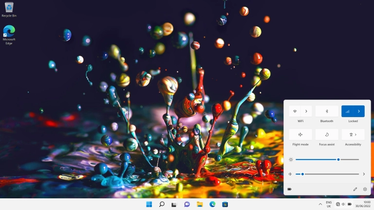 If your SIM is locked, click arrow right next to the mobile network icon.