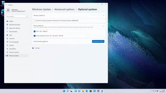 Click Download & install. Click Download & install.