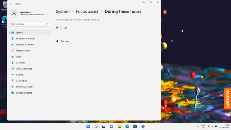 Click the indicator to turn on the function.
