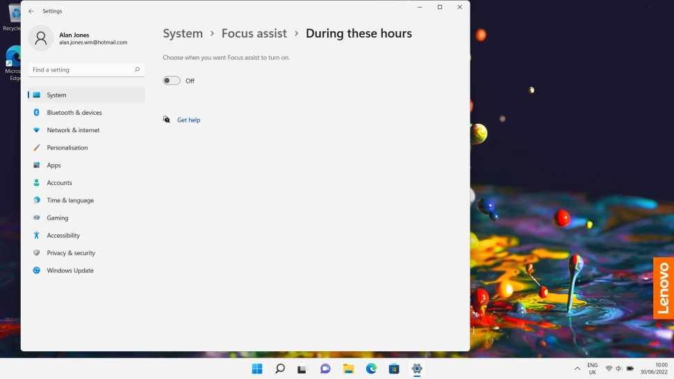 Click the indicator to turn on the function.
