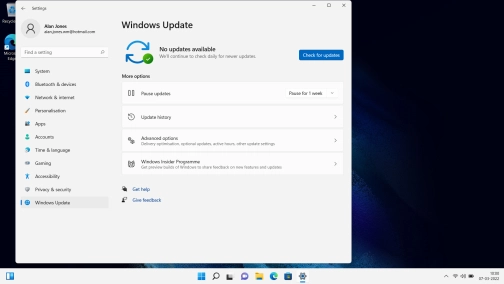 Click Advanced options. Click Advanced options.