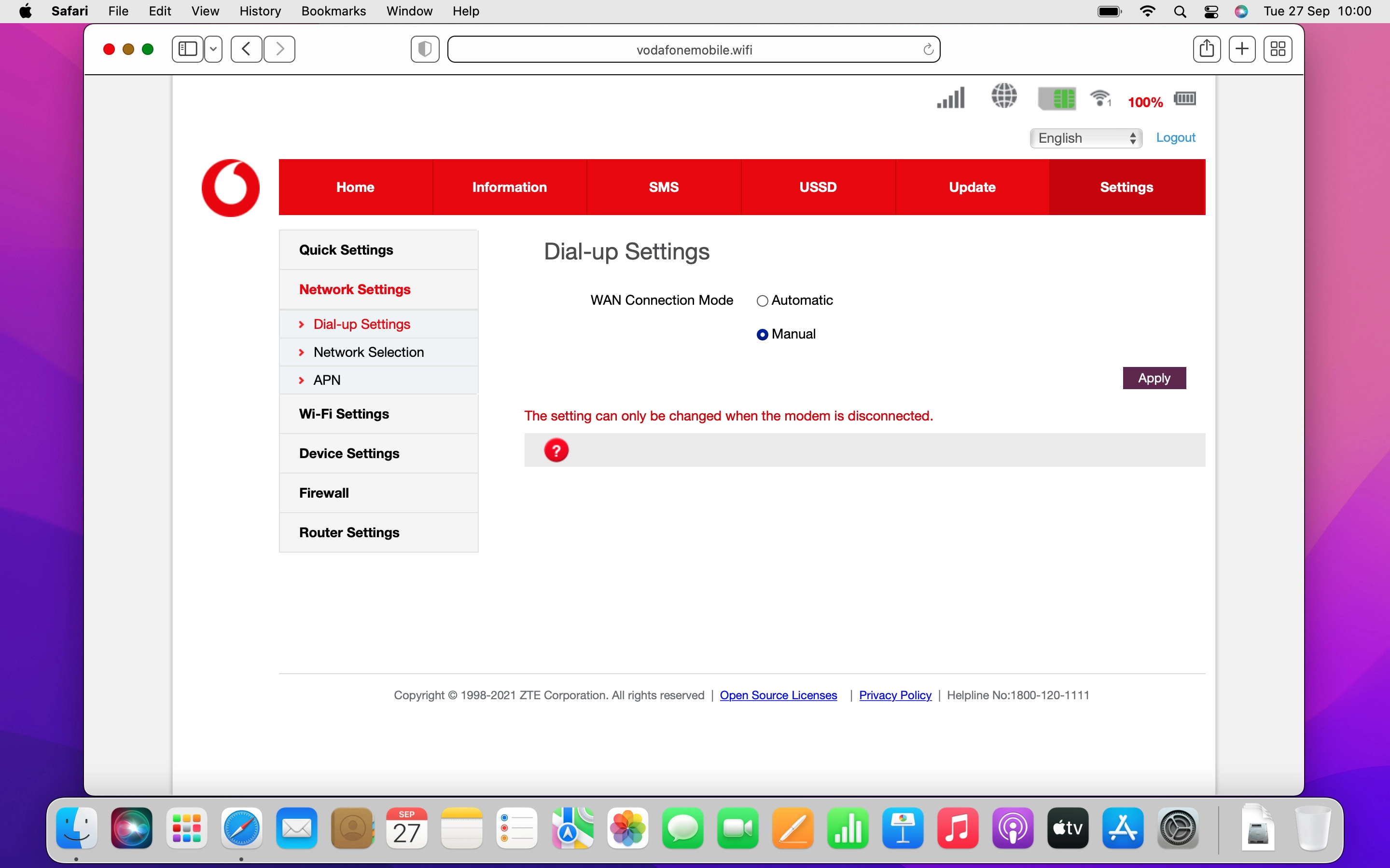 Click the field next to 