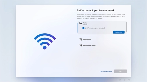 If your SIM is locked, click Unlock SIM.