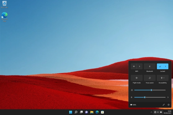 If your SIM is locked, click arrow right next to the mobile network icon.
