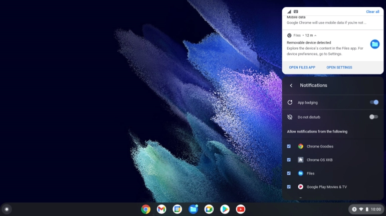 Click the indicator next to 