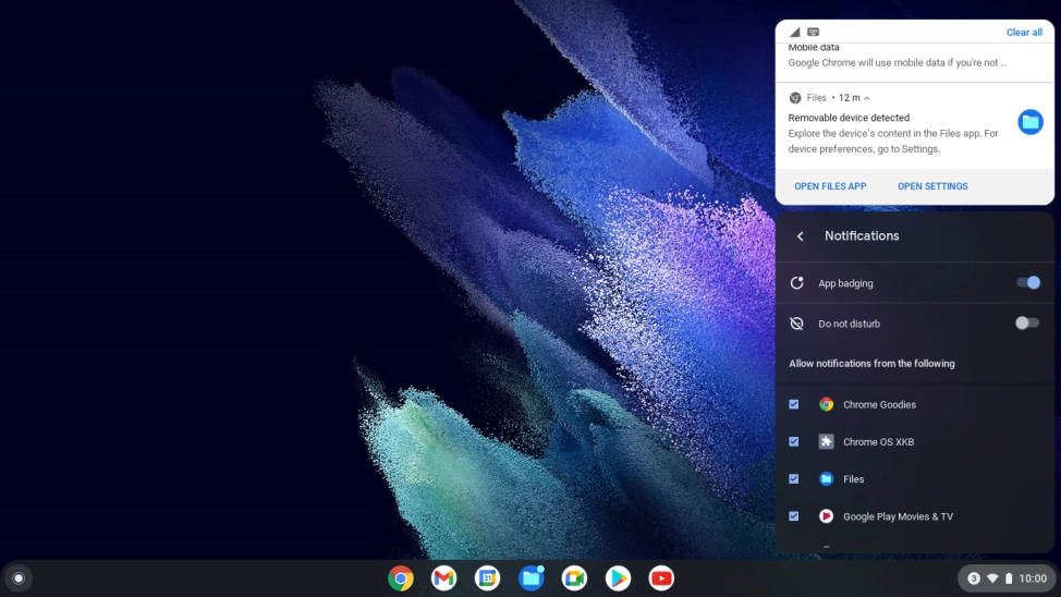 Click the indicator next to 