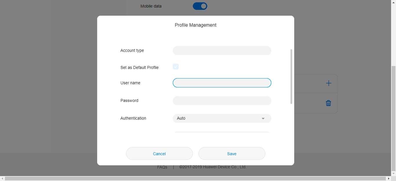 Click the field next to 