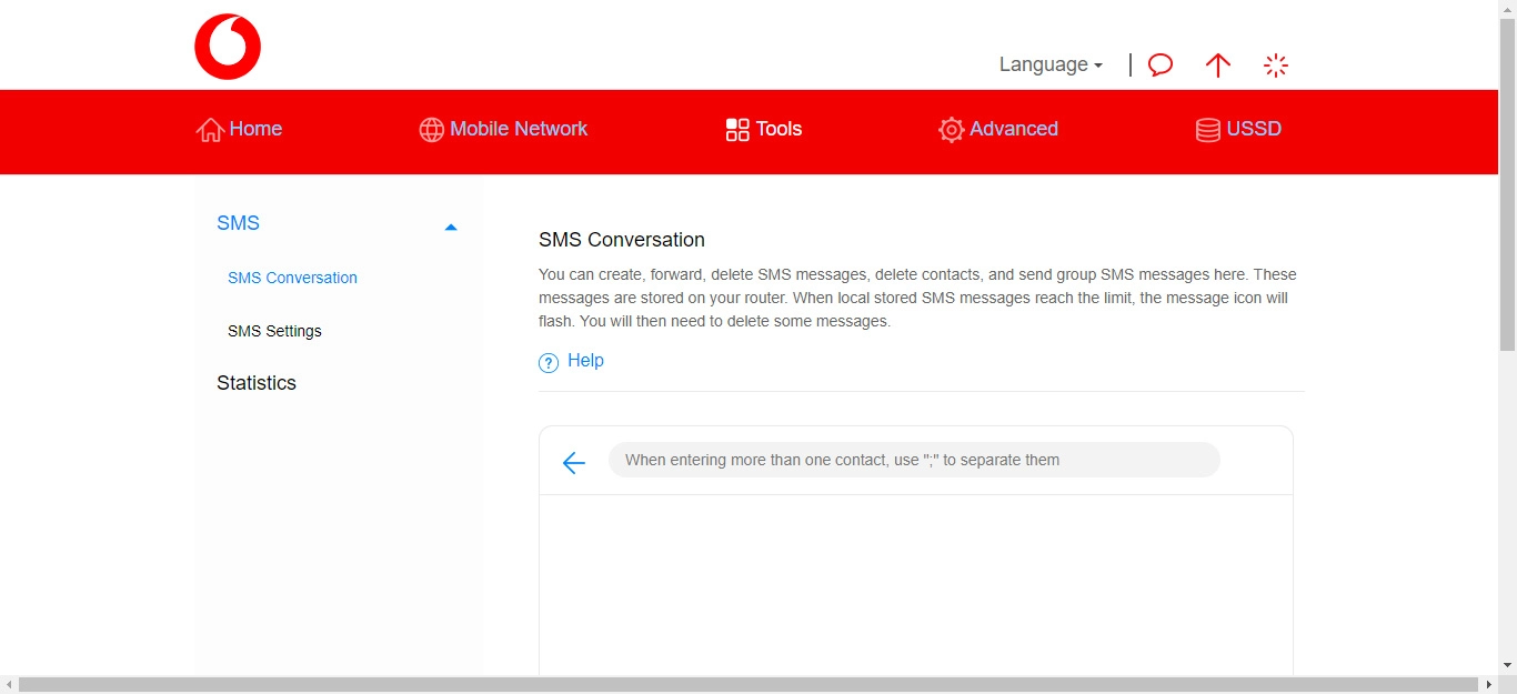 Click the recipient input field and key in the number of the recipient.