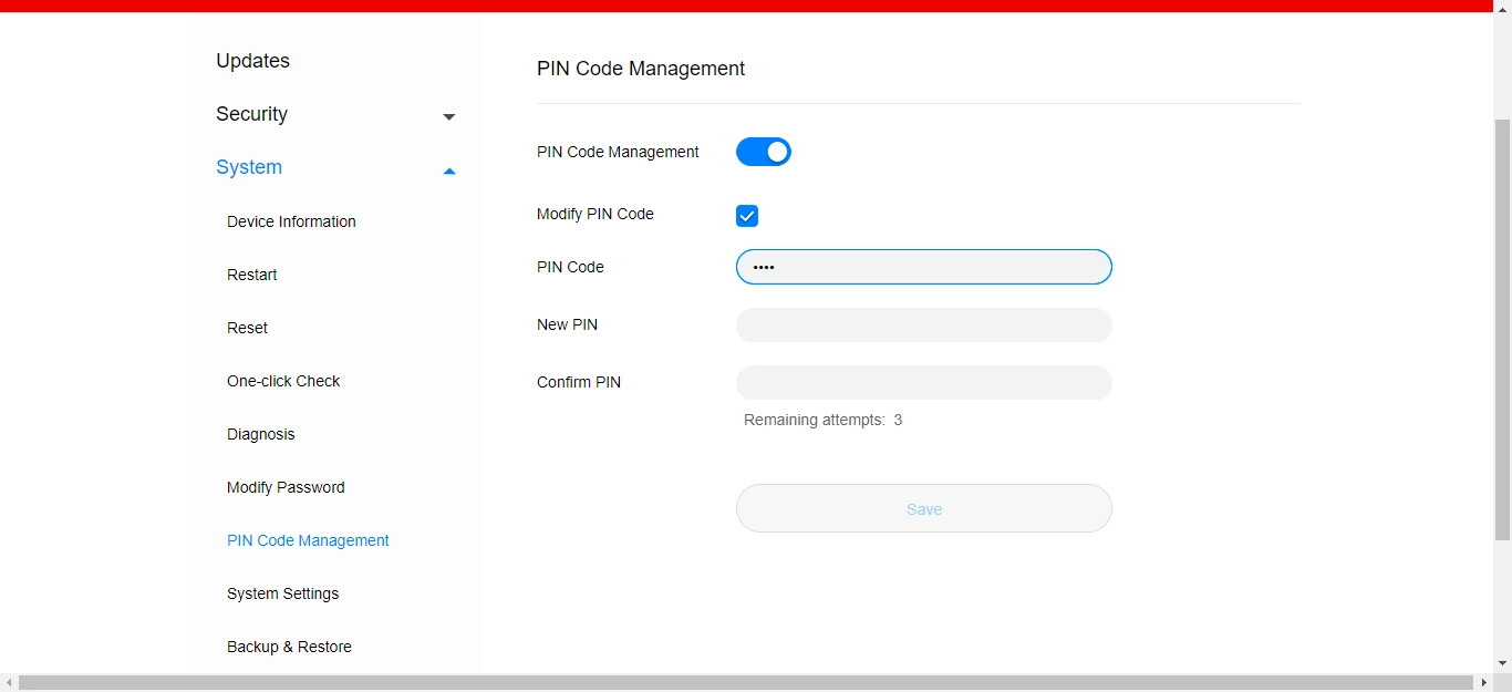 Click the field next to 