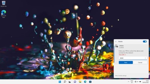 Key in your PIN and click Next.