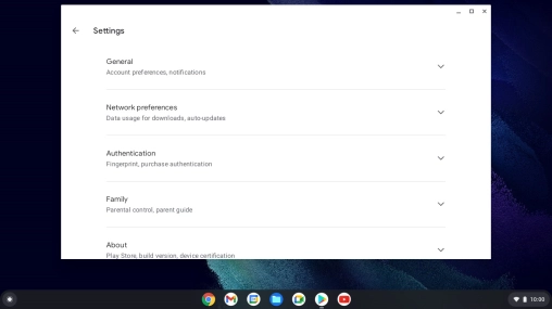 Click Network preferences.