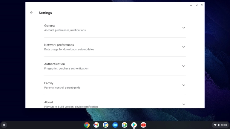 Click Network preferences.