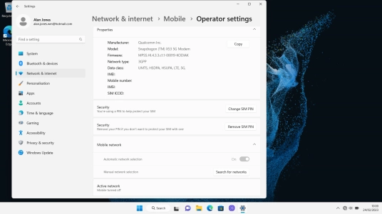 Click the indicator next to 
