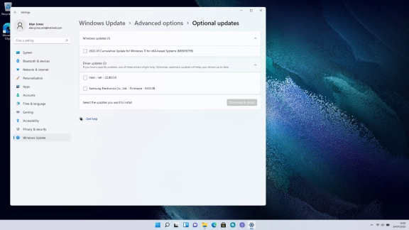 Click the fields next to the required updates. Click the fields next to the required updates.