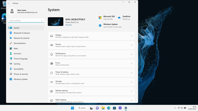 Click Windows Update. Click Windows Update.