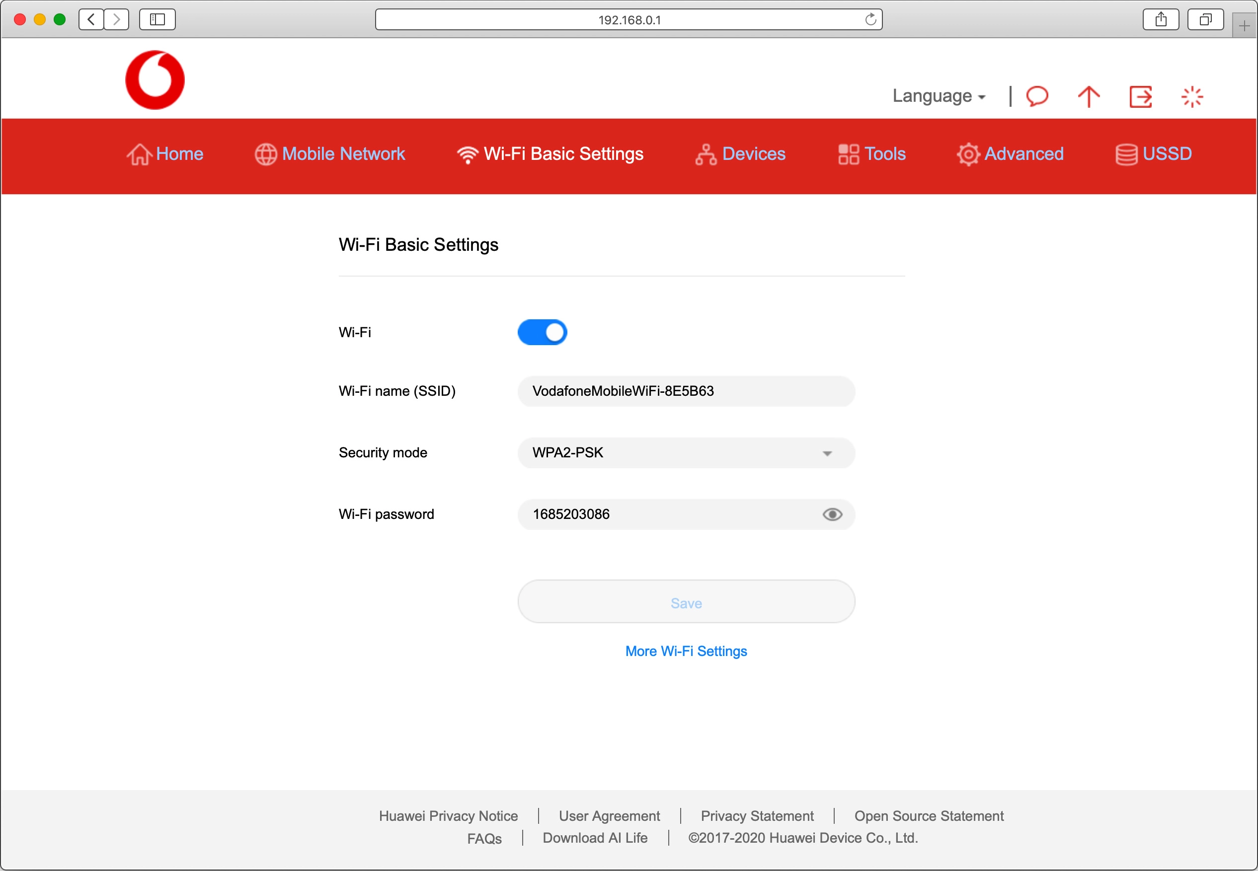 Click the field next to 