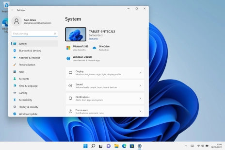 Click Windows Update.