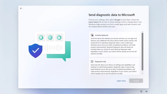Click the required setting.