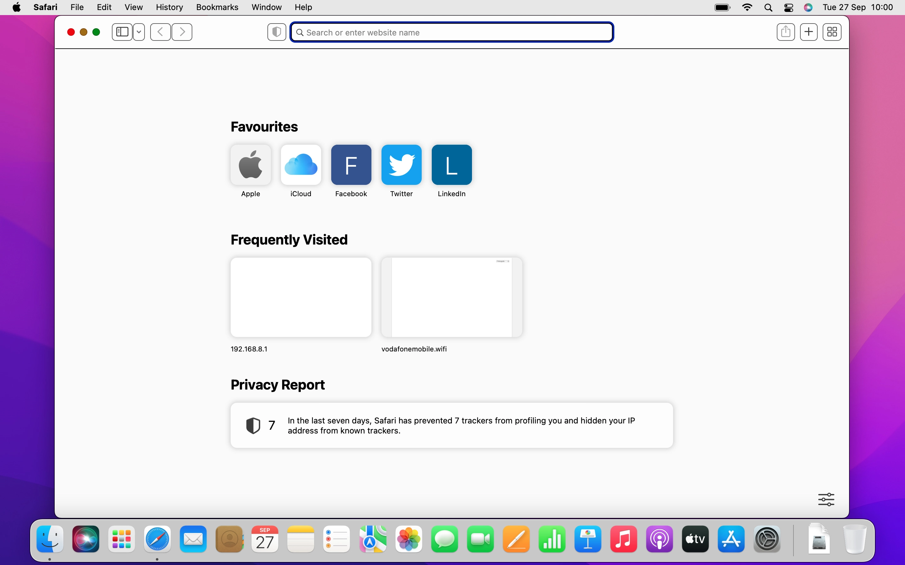 Click the address bar and go to http://vodafonemobile.wifi.
