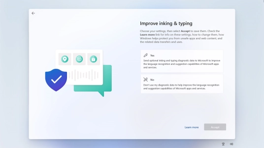 Click the required setting.