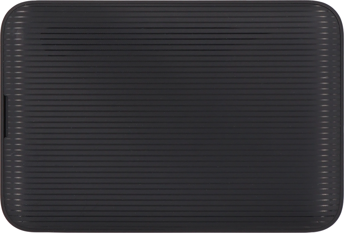 Turn the back of your router towards you. Take hold of the left side of the back cover and remove it.