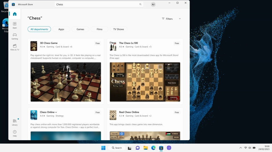 Click the required app.