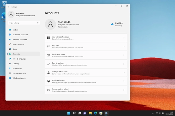 Click Windows backup.