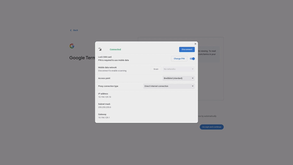 Click the close icon.